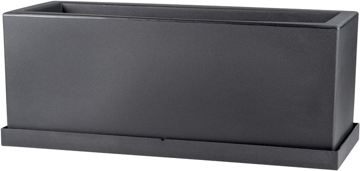 TERAPLAST Blumentopf Schio Cassa 100 cm Made in Italy recyclebar 100 cm Bronze, 100 cm Bronze
