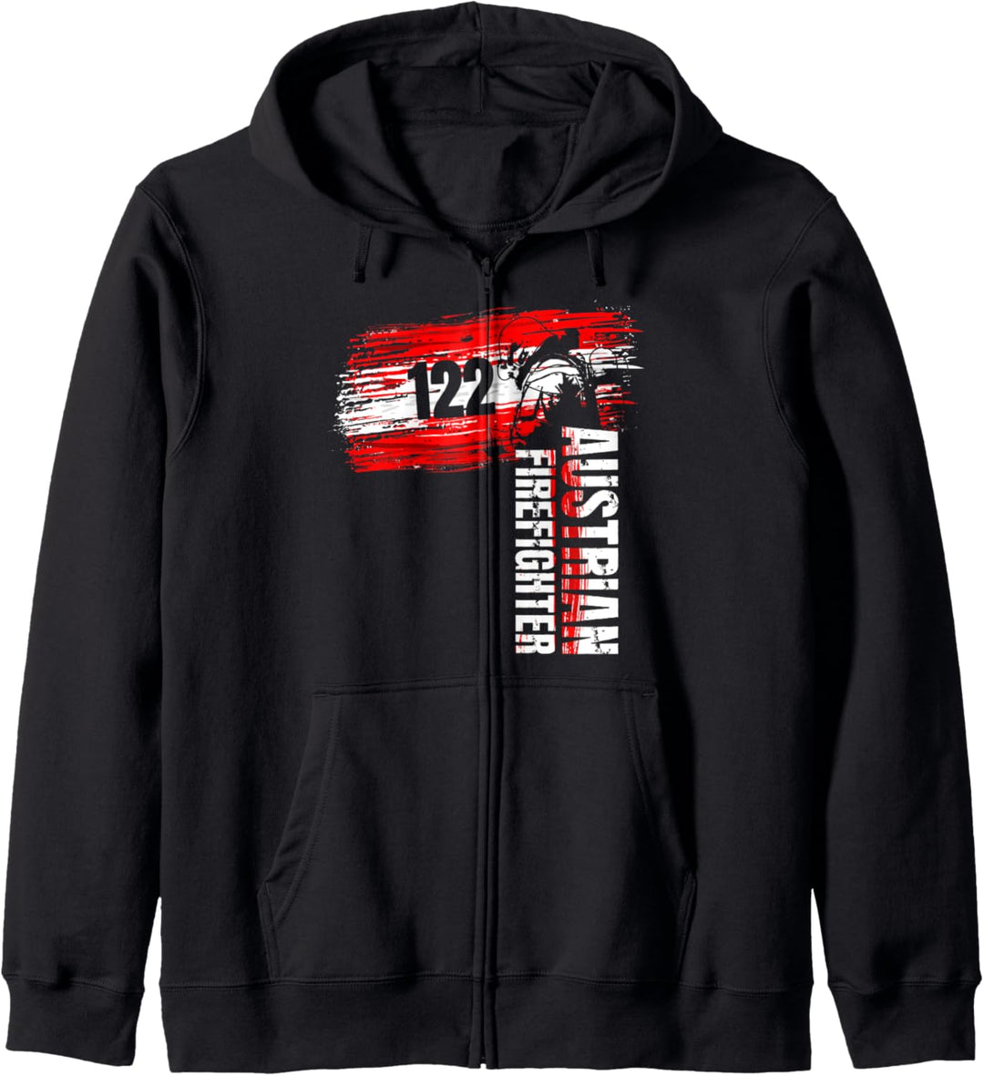 Austrian Firefighter - THREE Kapuzenjacke