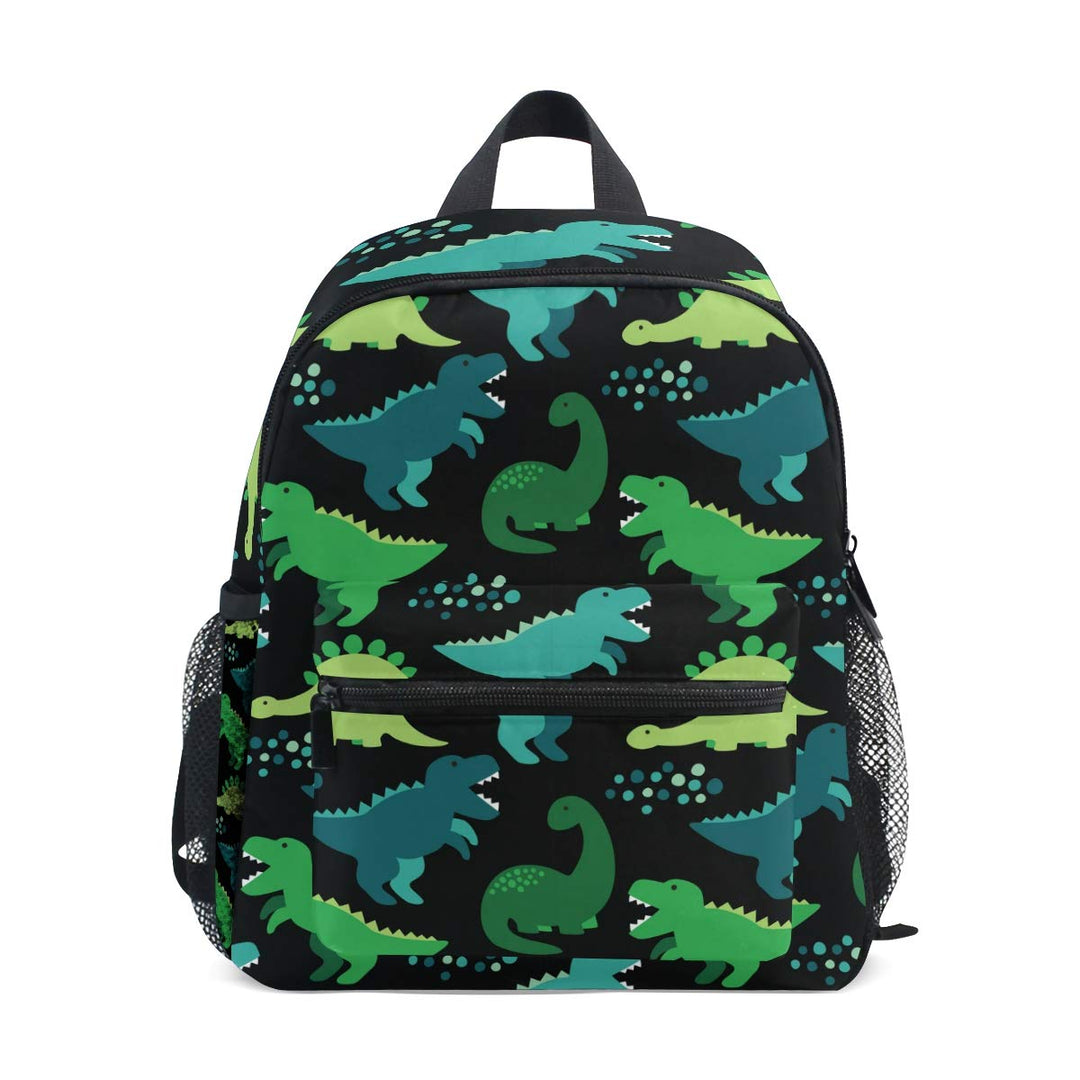 Kinder Rucksack niedlich kindisch Nahtlose Muster mit Dinosaurier Kindergarten Vorschule Tasche für