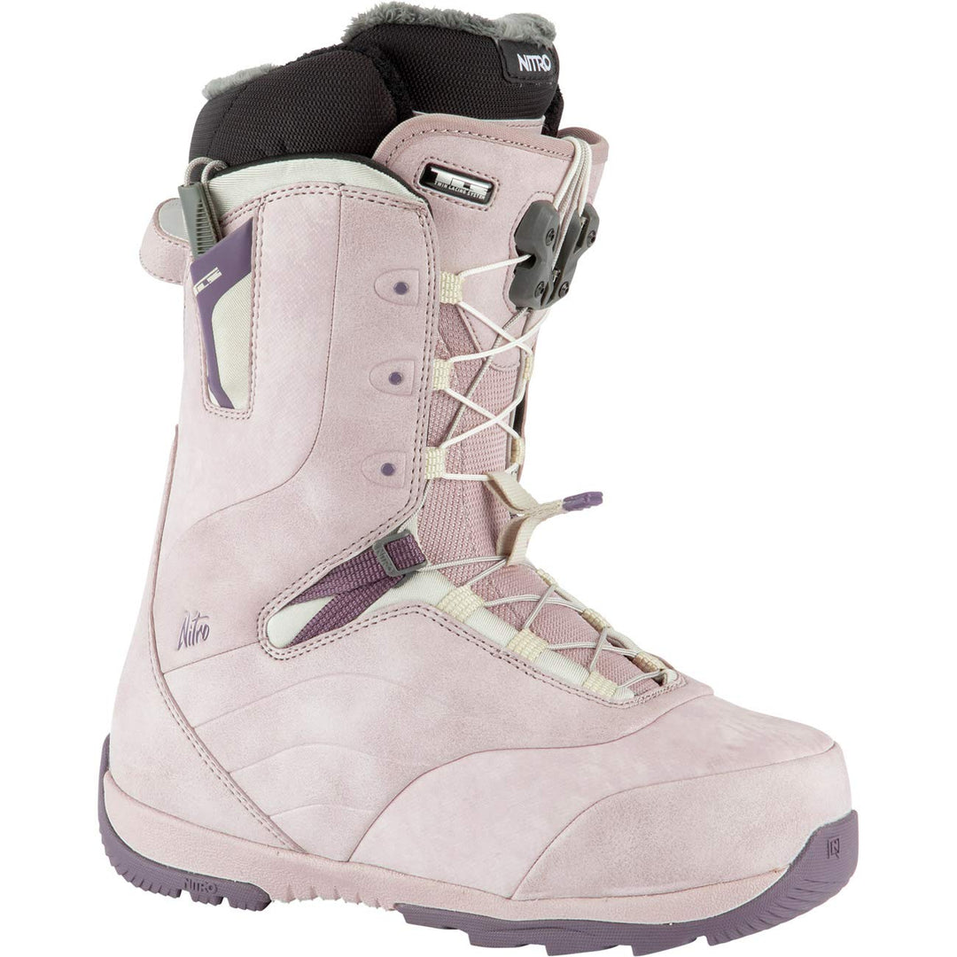 Nitro Snowboards Damen Crown TLS '21 All Mountain Freeride Freestyle Schnellschnürsystem Boot Snowbo