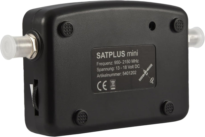 Telestar 5401202 Satplus mini Satfinder (LCD Display, Kompass, Dämpfungseinstellung, akustisches Sig