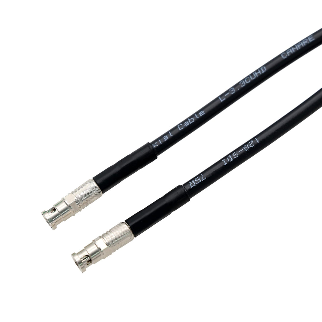 HangTon 12G SDI Kabel HD BNC auf Micro BNC für Blackmagic Video Assist 5“ Monitor, Micro Studio Came