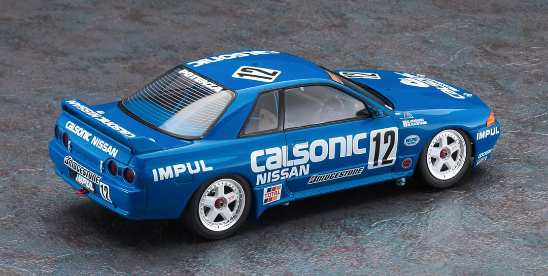 Hasegawa 20646 1/24 Calsonic Skyline GT-R, 1993 JTC Champion Modellbausatz, Mehrfarbig