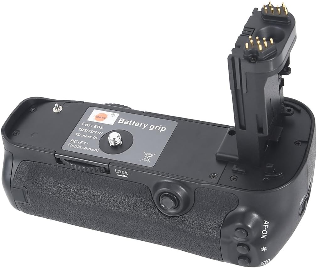 DSTE® Batterie Griff für Canon EOS 5D Mark III 3 SLR Digital Kamera als BG-E11 mit (2 packung) LP-E6