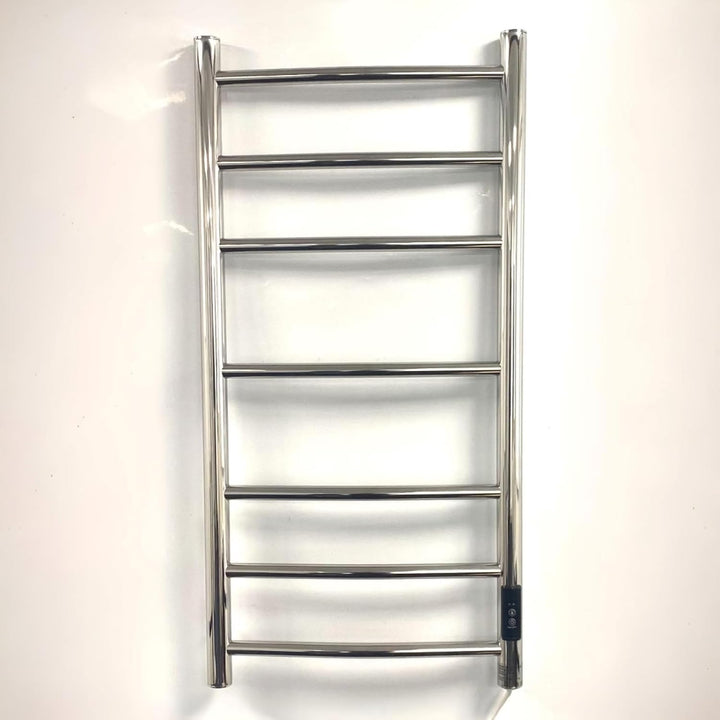 Siena Electric Handtuchheizkörper elektrisch Edelstahl 400x800 mm – Spiegelglanz, poliertes Finish,