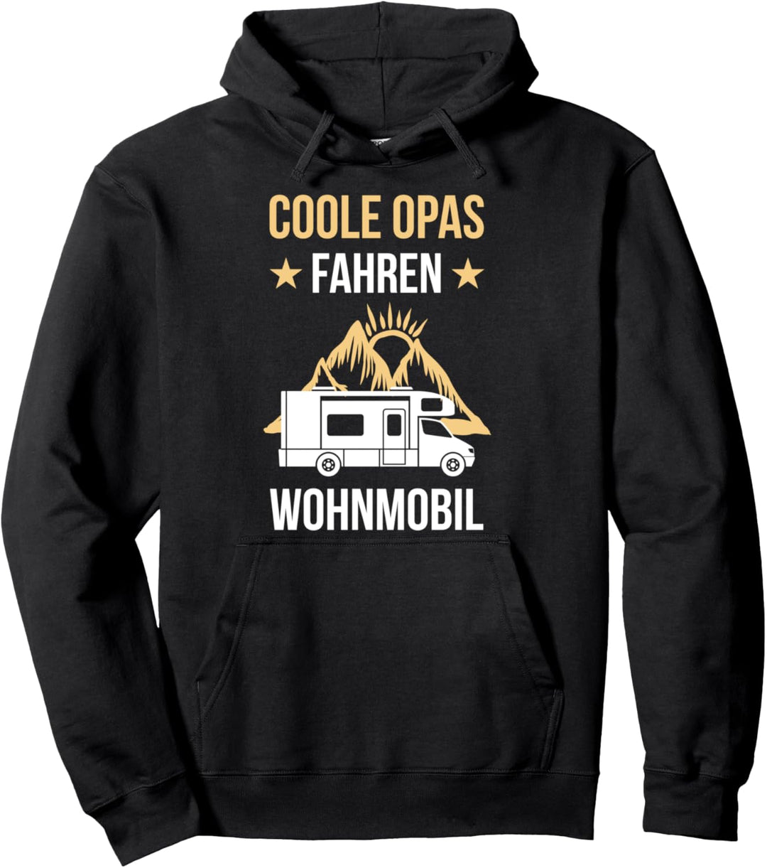 Coole Opas fahren Wohnmobil Rente Ruhestand Geschenk Frau Pullover Hoodie