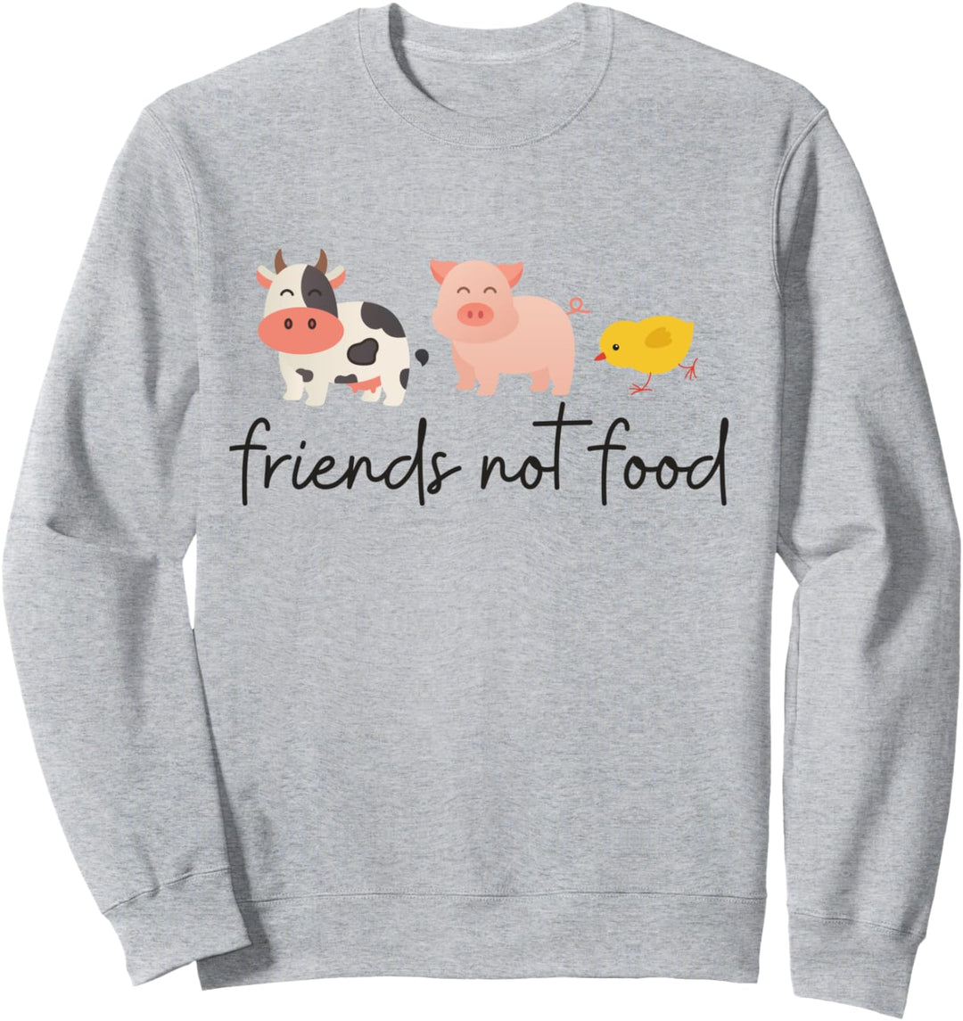 Animals Are Friends Not Food | Vegan | Tierrechte Sweatshirt