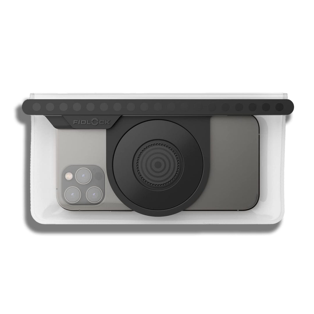Fidlock GmbH Vacuum universal phone case black-transparent L, black-transparent L