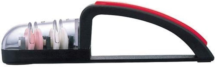 MinoSharp 440-BR Plus Keramik Handschleifer (schwarz/rot)