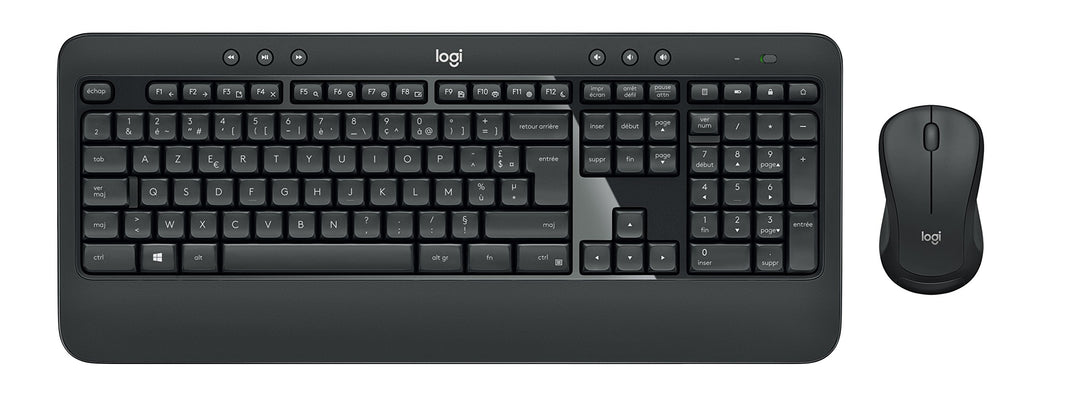 Logitech MK540 Advanced Kabellose Tastatur und Maus Combo für Windows, Belgisches AZERTY-Layout - Sc