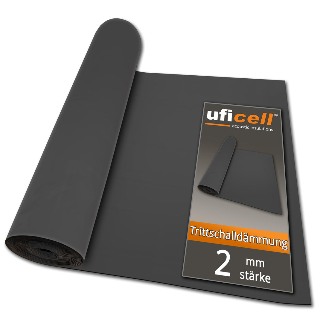 uficell® Multisound Akustik Trittschalldämmung für Parkett- und Laminatböden - Trittschallverbesseru