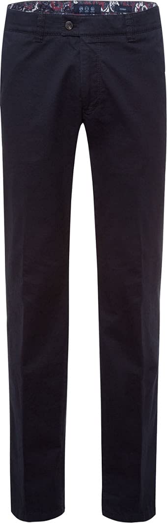 EUREX Herren Hose Jim Luxury Cotton Chino 33W / 32L Perma Blue, 33W / 32L Perma Blue