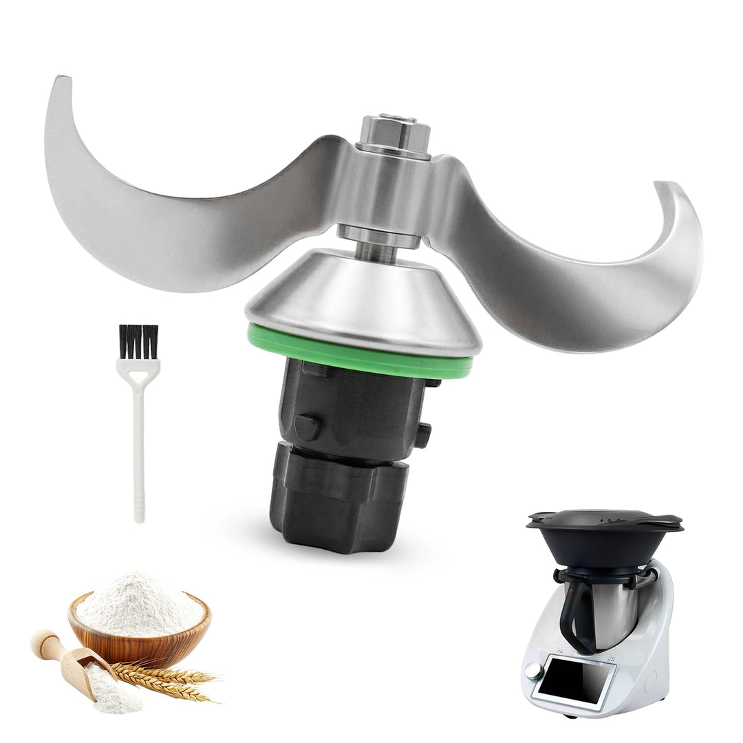 Messer für Vorwerk Thermomix TM6 / TM5 Edelstahl Teigmischmesser, Ersatzteile für Thermomix Teigmess