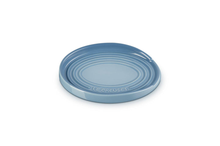 Le Creuset ovale Löffelablage aus Steinzeug, Chambray, 71507154340099, Chambray
