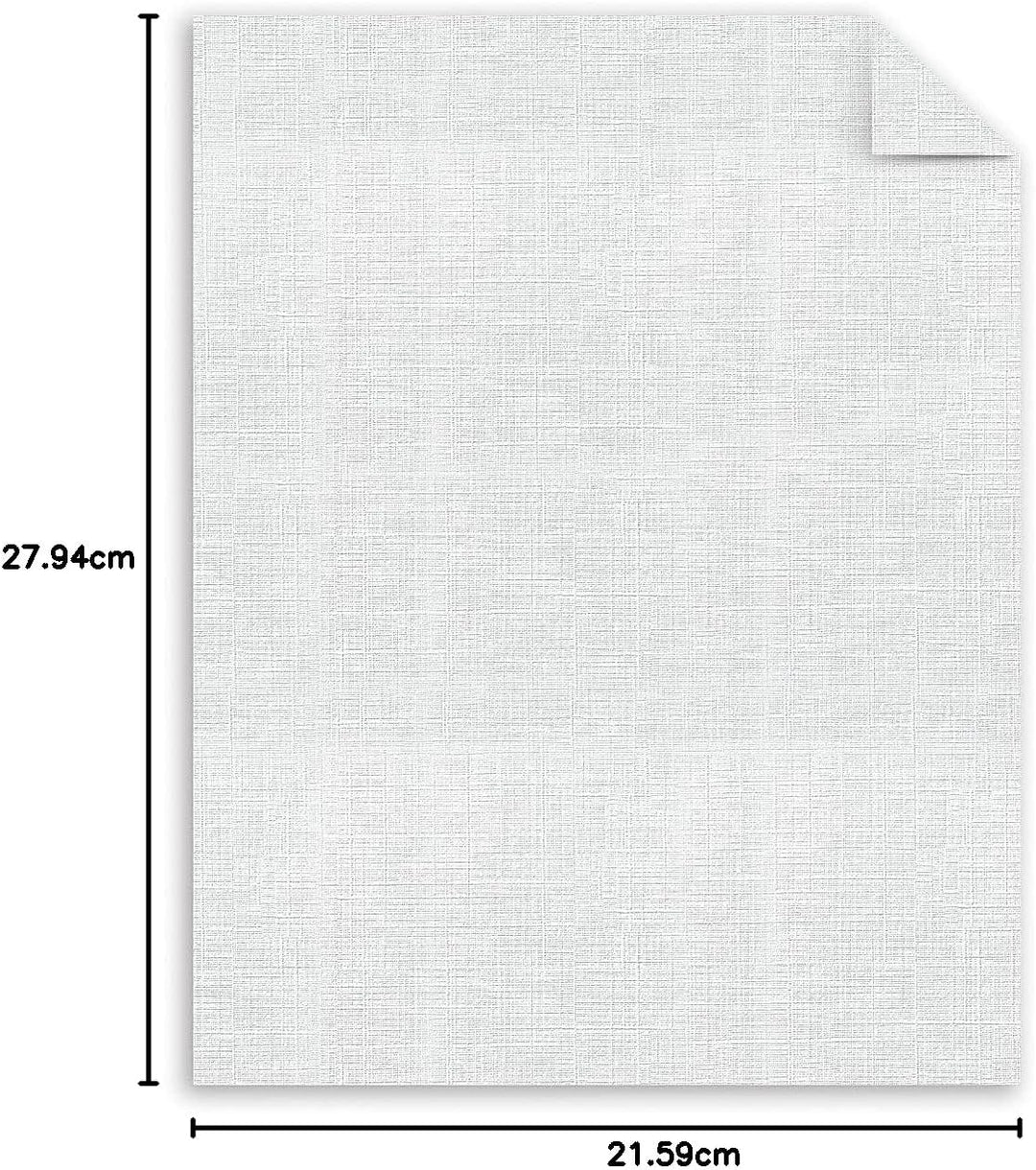 Southworth Z550CK Business-Deckenbezug, 25% Baumwolle, 21,6 x 27,9 cm, 29,5 kg/176 g/m², Leinen-Fini