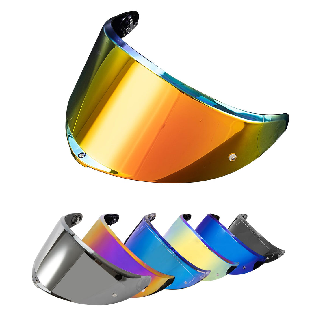 PSLER Helmvisier für K6 K6s - Helmgesichtsschutz Getöntes Visier Motorradhelm Zubehör Ersatz für K6
