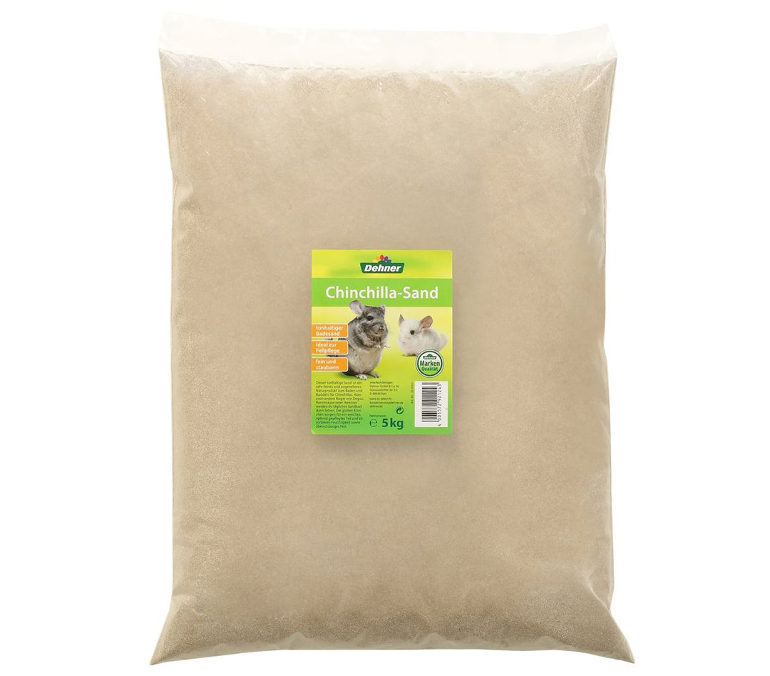 Dehner Chinchilla-Sand, tonhaltig, 5 kg Keine Angabe, Keine Angabe