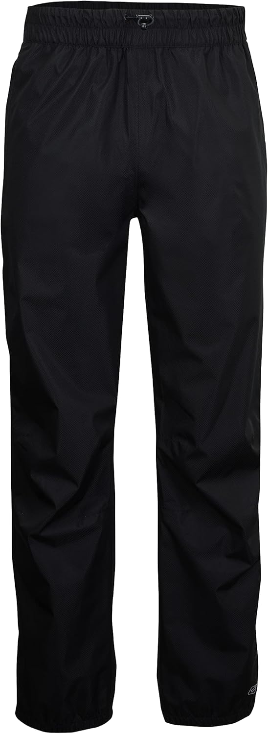 Killtec Herren Regenhose mit durchgehendem Reissverschluss, packbar Kos 20 Mn Pnts XXL Schwarz, XXL
