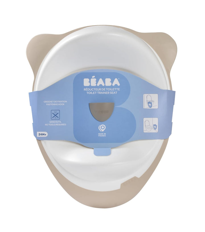 BÉABA, WC-Sitzverkleinerer, Kinder Toilettensitz, mit Haken zur Befestigung, ergonomisch, rutschfest