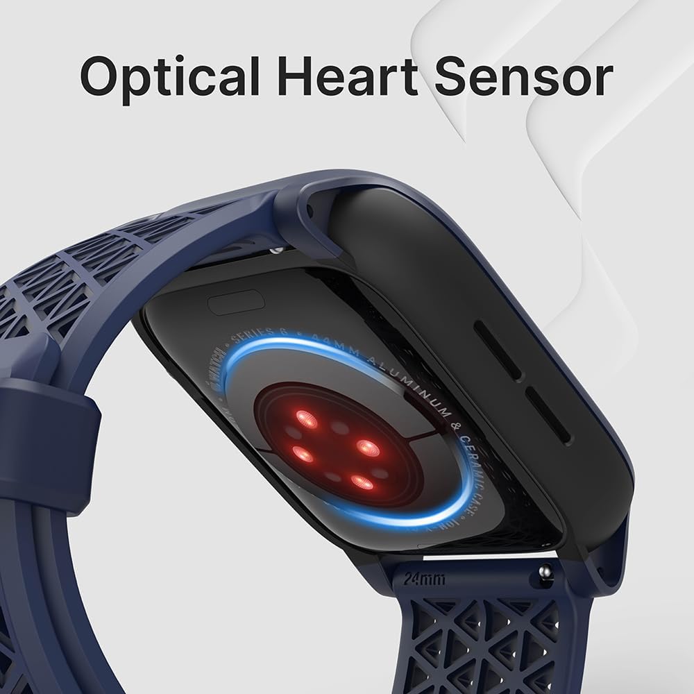 Catalyst Gehäuse für Apple Watch Serie SE 2022, Series 6, 5, und Serie 4, 44 mm, Schnallenverschluss