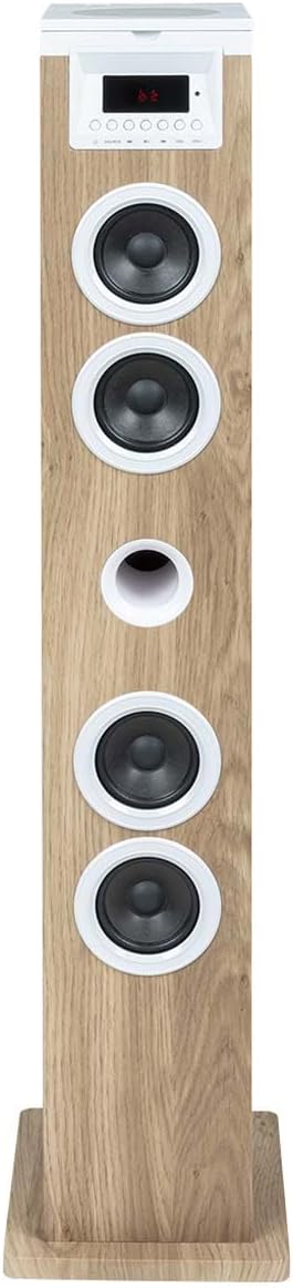 THOMSON Multimedia-Tower mit CD-Player, Bluetooth, weiss, DS121CD, weiss