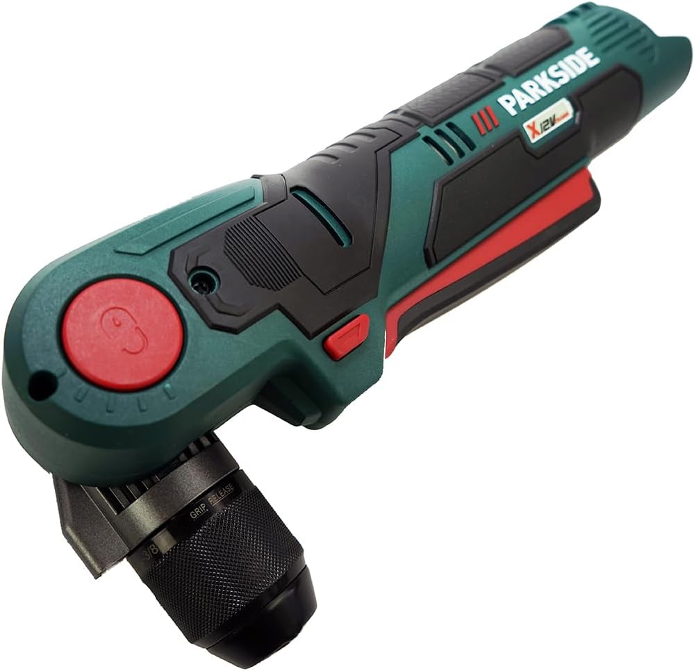 HEADNMORE® Bundle - PARKSIDE® 12V Akku Winkelbohrschrauber PWBSA 12 + HEADNMORE® Schlüsselanhänger (