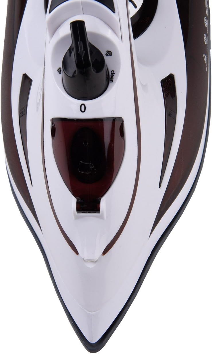 Elta Dampfbügeleisen DB-2600.8 (2200 Watt, 330ml Wassertank, 1,9m Kabel, Keramiksohle, Anti-Tropf-Fu