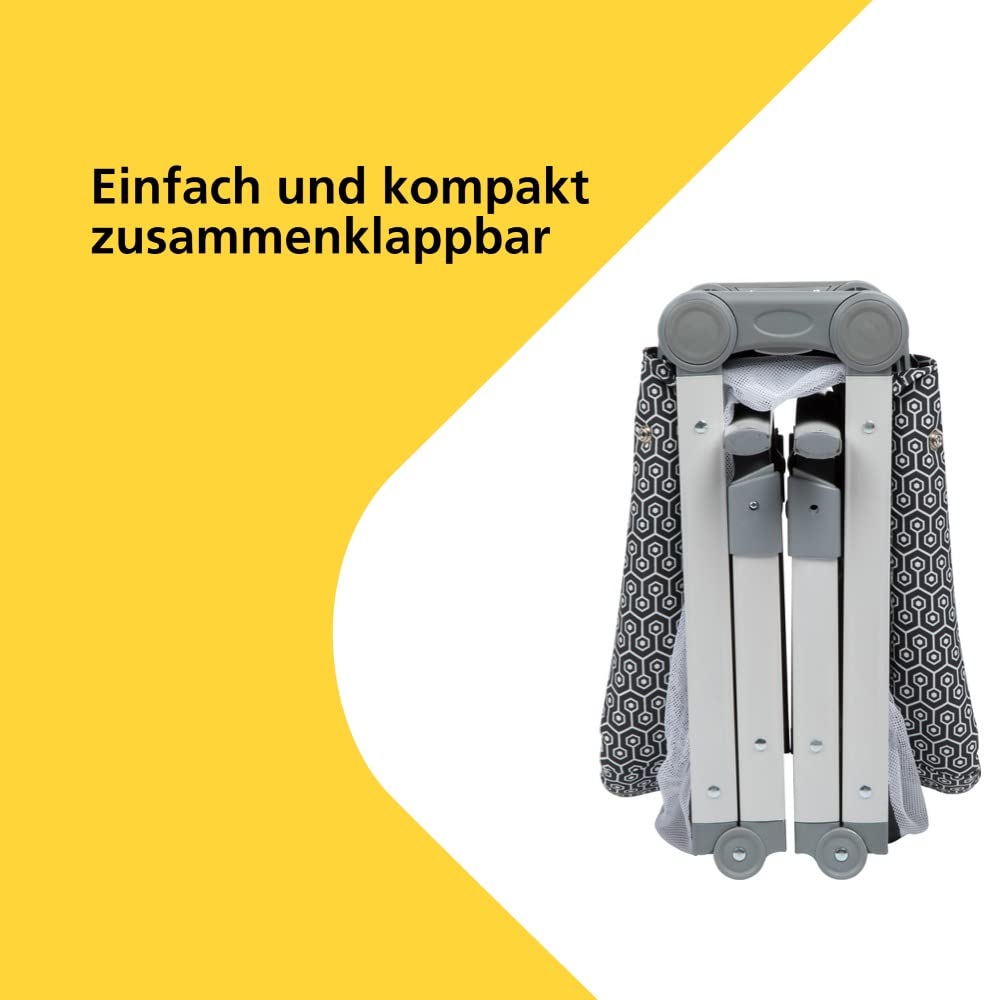 Safety 1st Babybett Morning Star, zusammen-klappbare Babywiege inkl. Reisetasche, geeignet ab der Ge