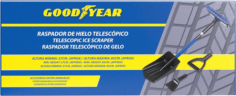 Goodyear Eiskratzer GY ABS-Kunststoff EISKRATZER TELESKOPSCHAUFEL, EISKRATZER TELESKOPSCHAUFEL