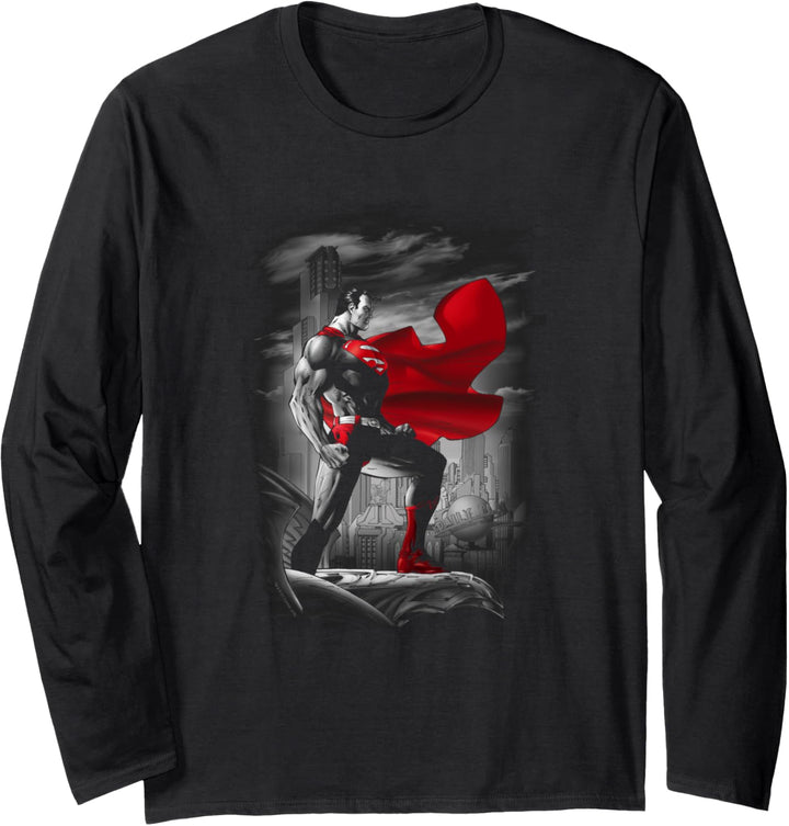 Superman Metropolis Guardian Langarmshirt
