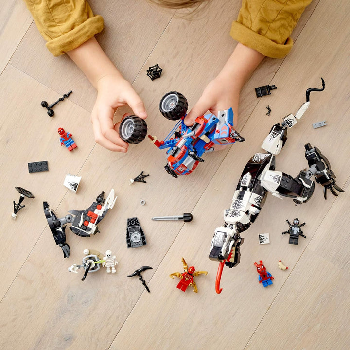 LEGO Marvel Spider-Man Venomosaurus Ambush 76151 Building Toy with Superhero Minifigures; Popular Ho