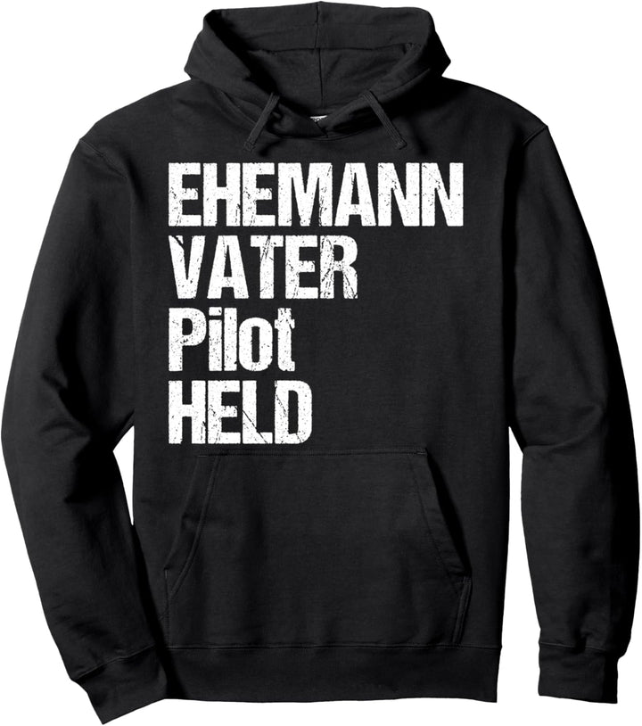 Pilot Flugzeug Pulli I Geschenk für Viel-Flieger, Sprüche Pullover Hoodie
