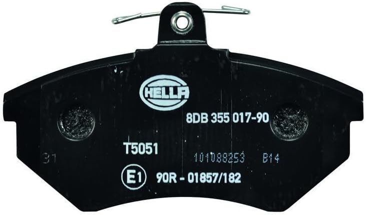 HELLA PAGID 8DB 355 017-901 Bremsbelagsatz - T5051 - Dicke/Stärke: 19.6mm - Bremssystem: Lucas - nic