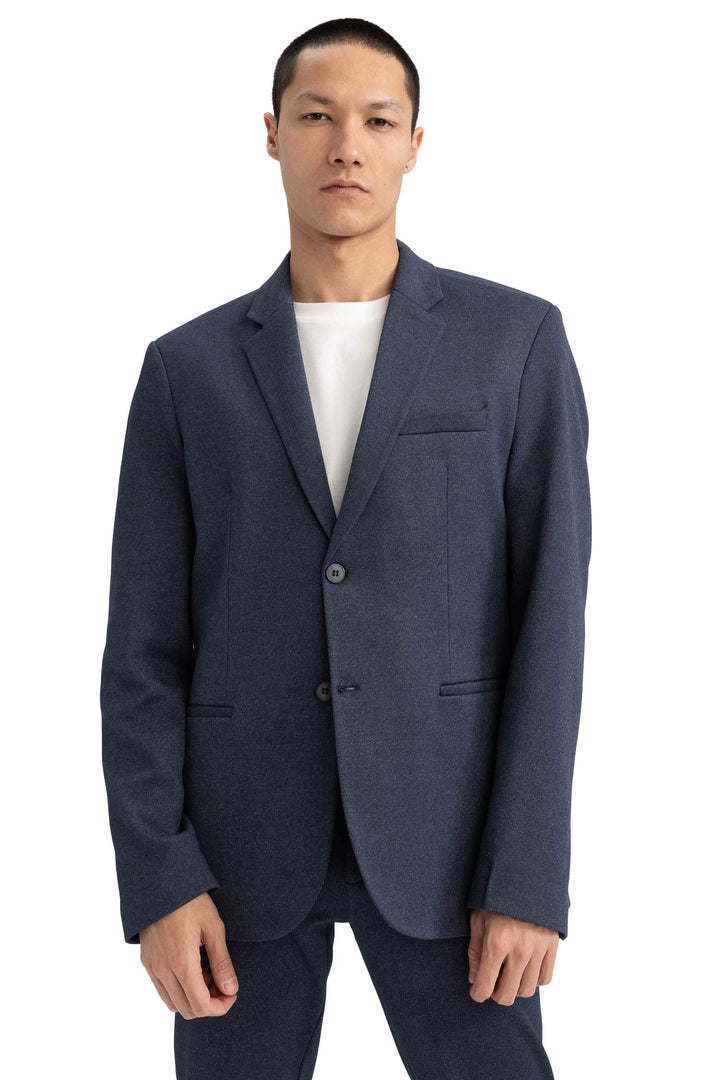 DeFacto Herren Blazer 54 Navy, 54 Navy