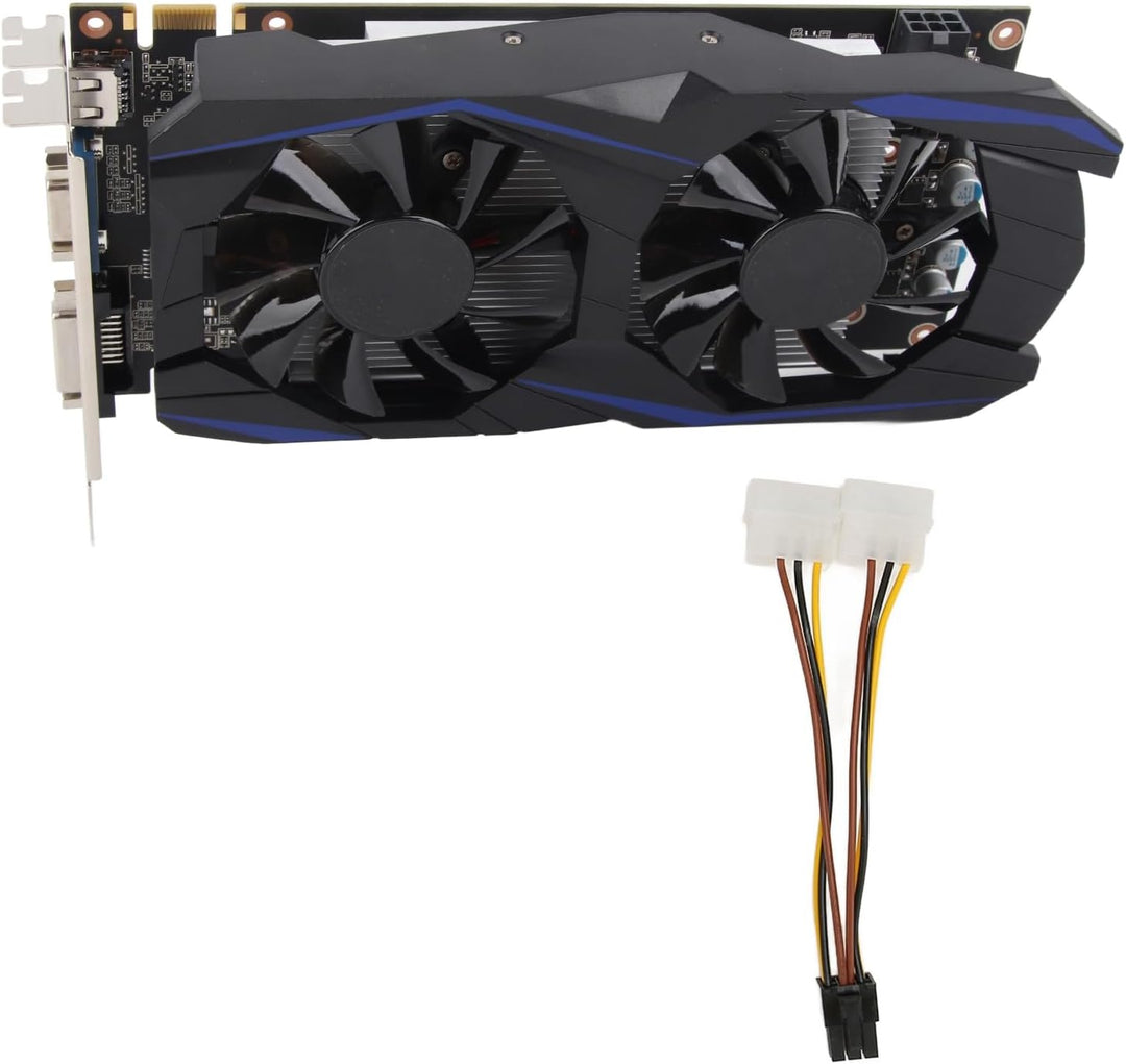 GTX550Ti Grafikkarte, 6GB 192BIT GDDR5 PCI E 2.0 Gaming Grafikkarte, Unterstützt DirectX11, 3D Stere