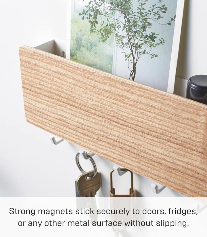 Magnetic Keyhook & Holder - Rin - natural Beige, Beige