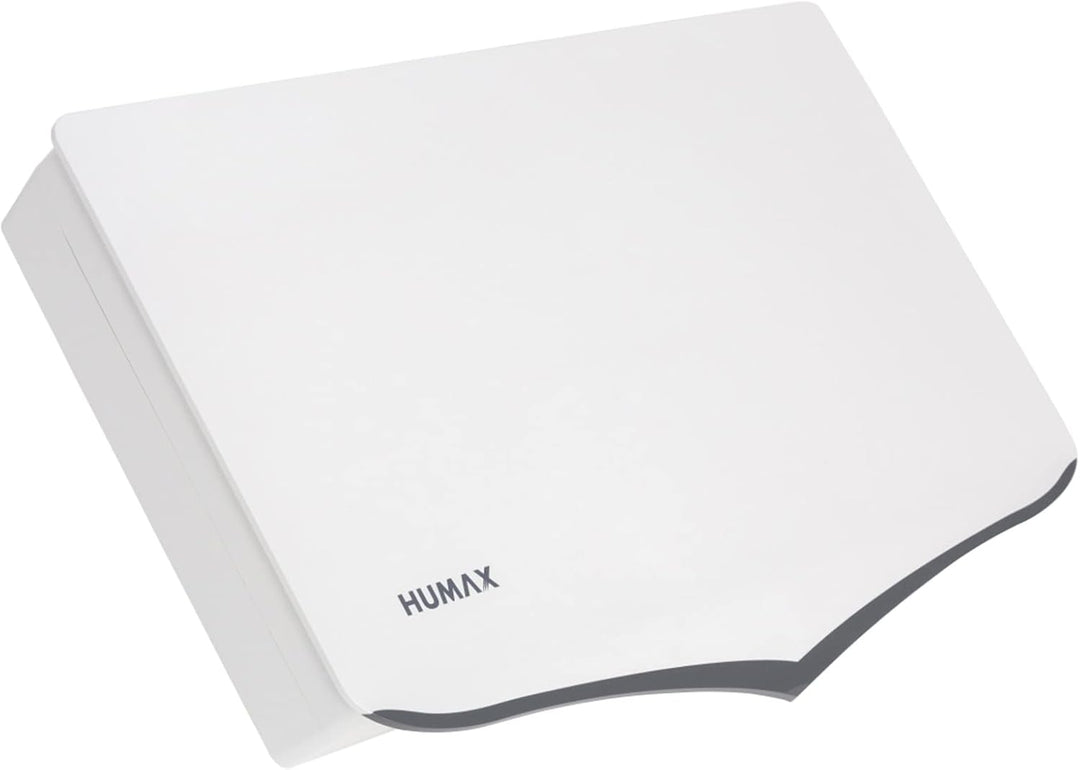 HUMAX Flat H40D Single Flachantenne SAT, Satellitenantenne flach mit Single-LNB, 1 Teilnehmer, einfa