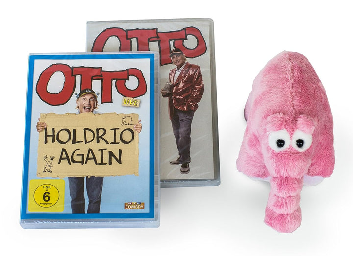 Otto Waalkes - 70 Jahre Otto Box (+ rosa Plüschottifant) [3 DVDs], DVD
