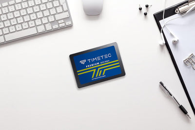 Timetec SSD 3D NAND TLC SATA III 6 Gb/s 2,5 Zoll 7 mm(0,28 Zoll)200 TBW Lesegeschwindigkeit Bis zu 5