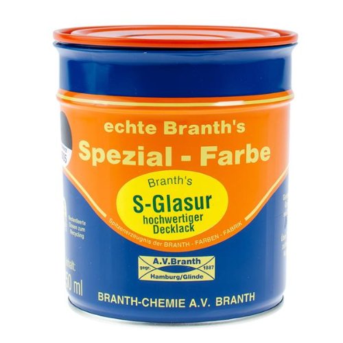 Branths S-Glasur 0,75 l Dose 9010 Reinweiss (26,60 EUR/l)