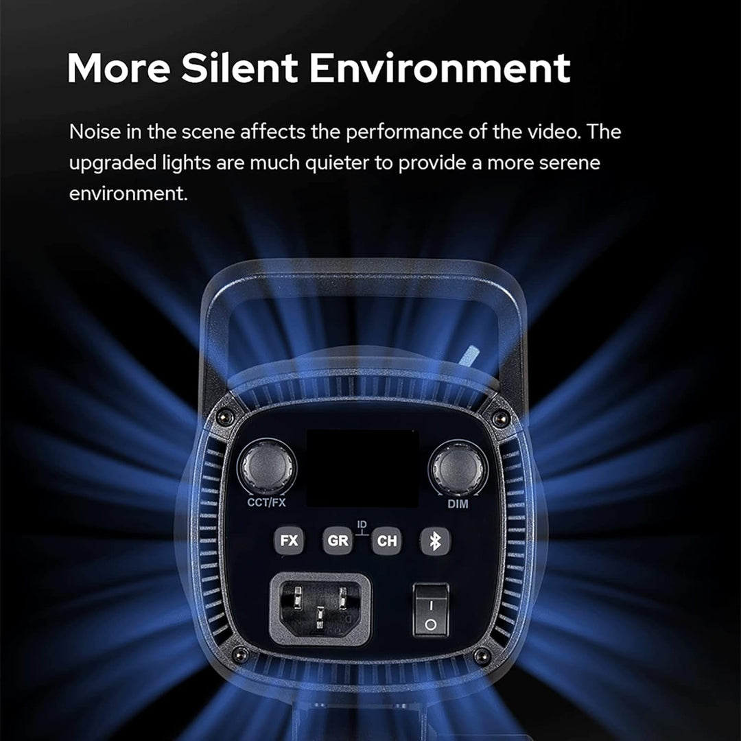 Godox SL60IID 6500K White LED Video Light 8 FX Effects, Silent Mode, 0%~100% Brightness Adjustment f