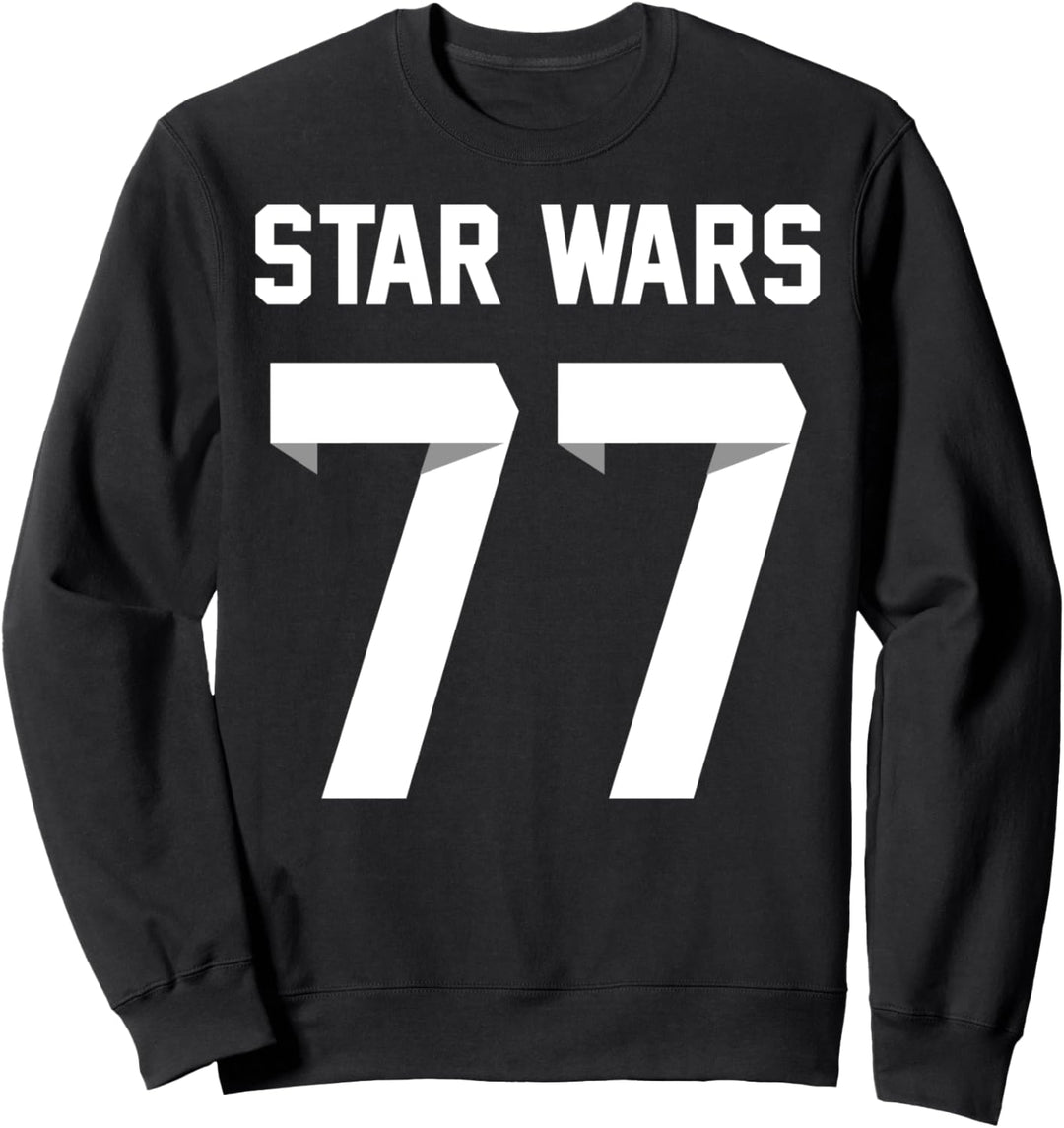 Star Wars Epic Origami Collegiate 77 Faux Jersey Sweatshirt
