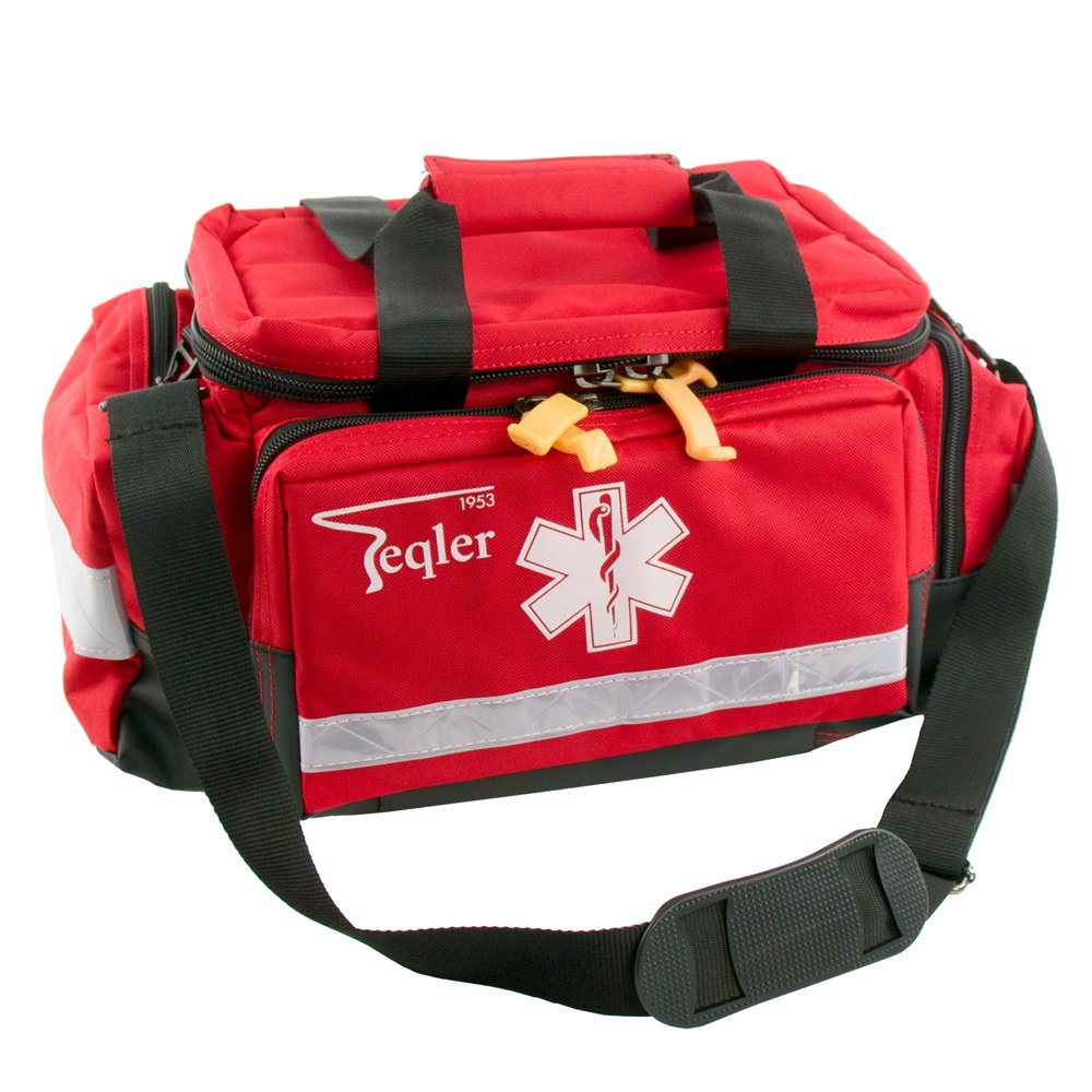 Teqler Notarzttasche Lüttich T-131063 klein, rot klein wasserabweisendes Nylon, klein wasserabweisen