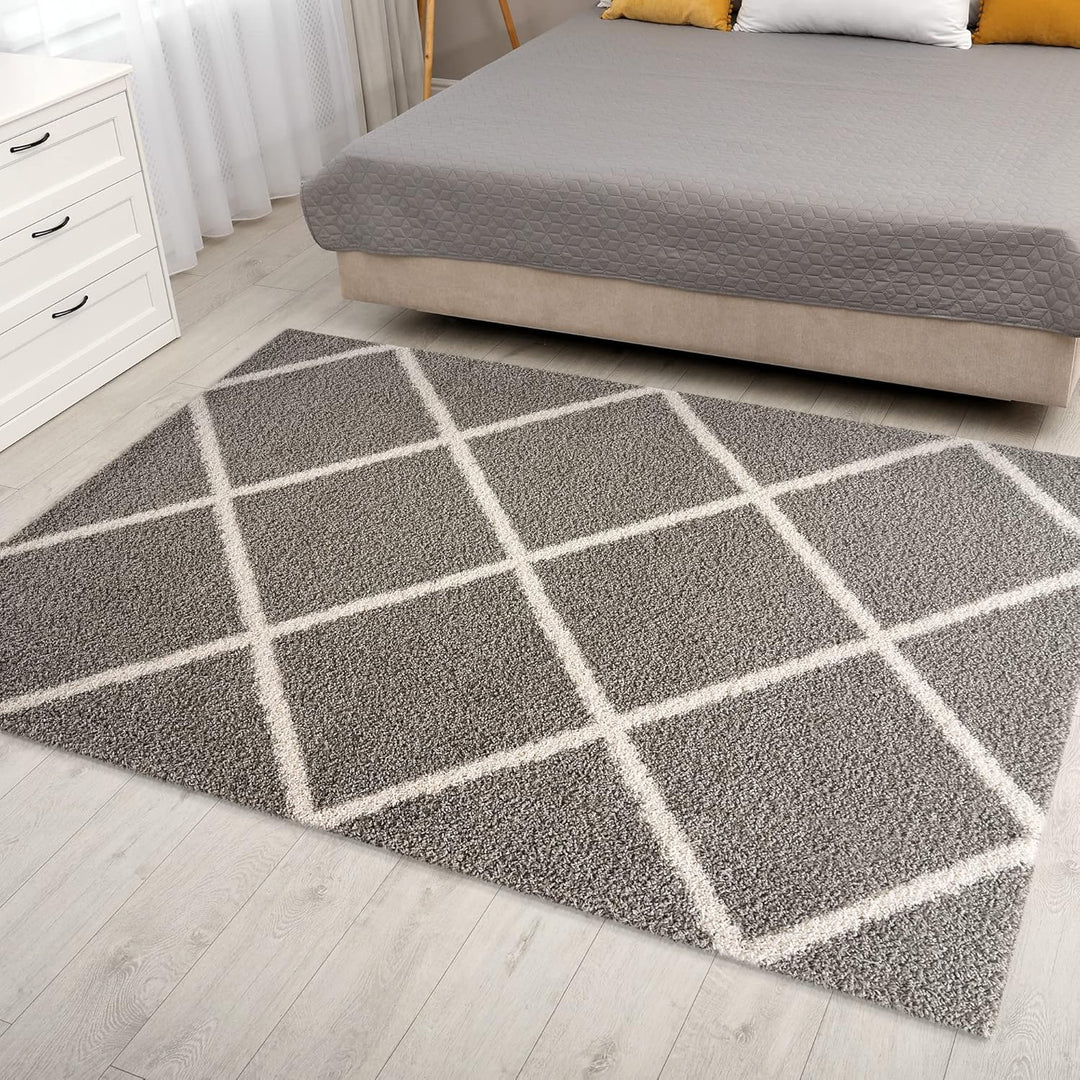 Impression Teppich Weicher Flächenteppich, Luxus Muster Teppich, Hochwertiger Schlafzimmerteppich, W