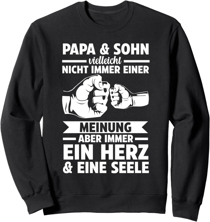 Papa und Sohn Sweatshirt