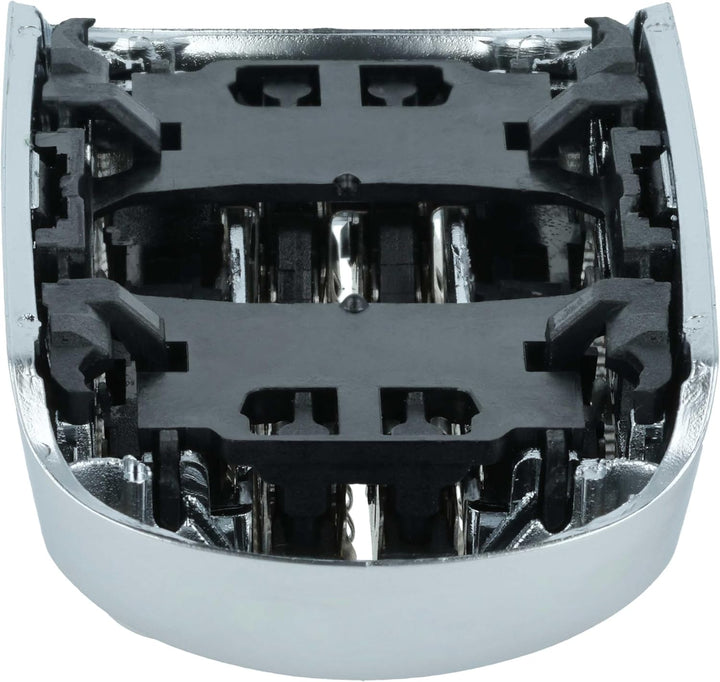vhbw Ersatz-Scherkopf kompatibel mit Braun Series 9 Elektrorasierer, Silber