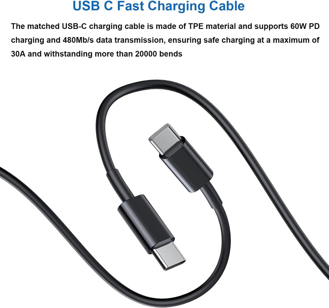 2er Pack USB C Ladegerät 25W Ladekabel für Samsung Galaxy S26 S25 S24 S23 S22 S21 Ultra/Plus A57 A56
