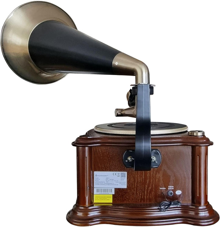 Soundmaster NR917 Grammophon Plattenspieler Radio CD-MP3 USB SD Bluetooth Kassette Encoding Digitali