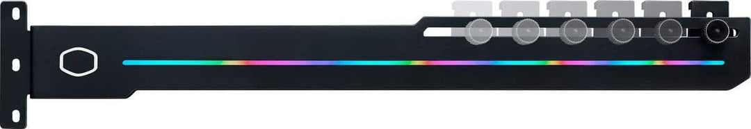 Cooler Master ELV8 GPU Halterung - Anti-Sag-Braket-GPU mit ARGB-Streifenbeleuchtung, Grafikkartenhal