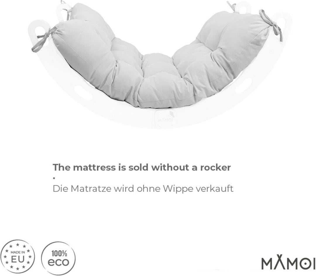 MAMOI® Kissen für Kletterbogen für Kinder, Matte für Kletterdreieck und Baby Klettern, Spielplatz un